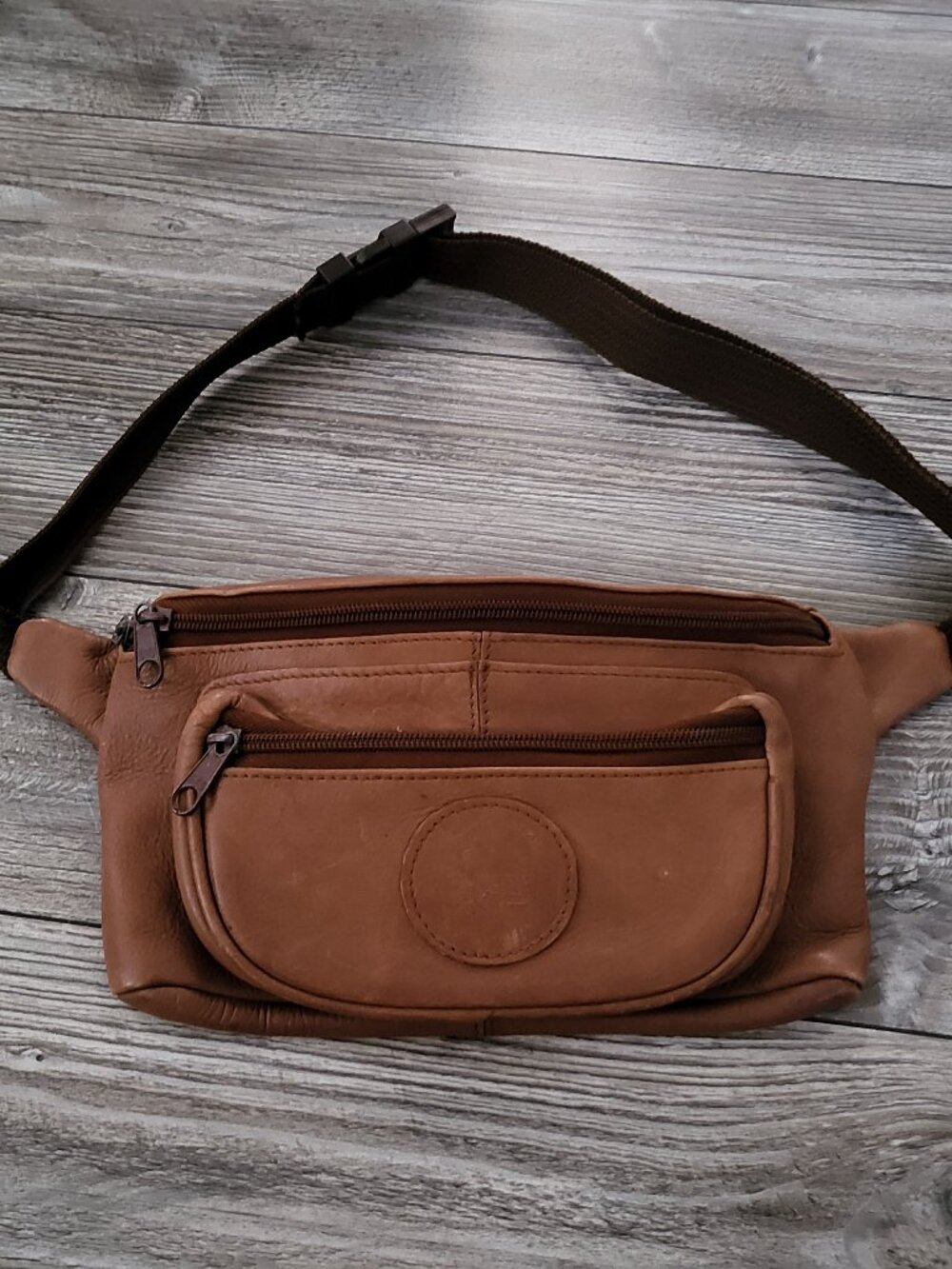 Genuine Italian Leather Vintage Fanny Pack Firenze Made in Italy Belt Bag